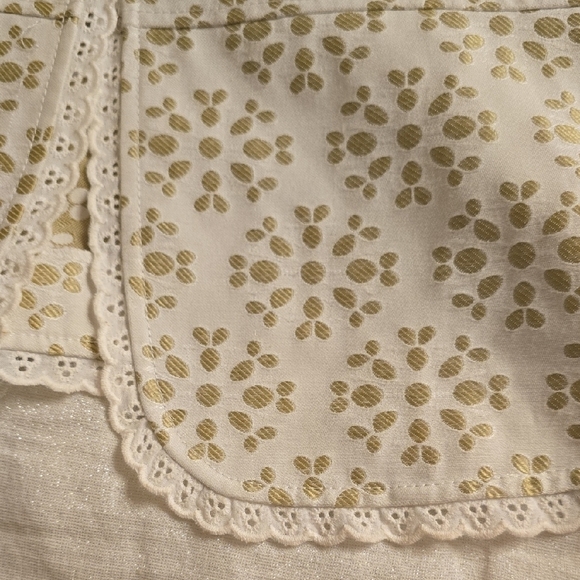 Alex Marie Gold and White Lace Blazer Floral Elegance - Picture 13 of 13